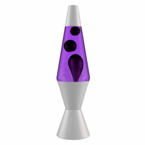 14.5’’ LAVA Lamp  – Black & Purple